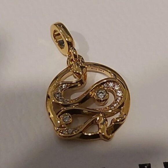 Authentic PANDORA *RETIRED* Pandora ME Pavé Snake Medallion 762301C01 - RARE - Picture 10 of 12
